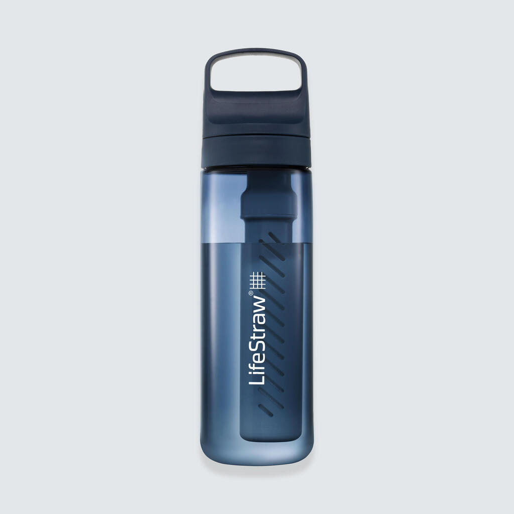 ФИЛТРИРАЩА БУТИЛКА LIFESTRAW, 0,65 Л, СИНЯ